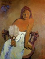 Gauguin, Paul - Girl with a Fan